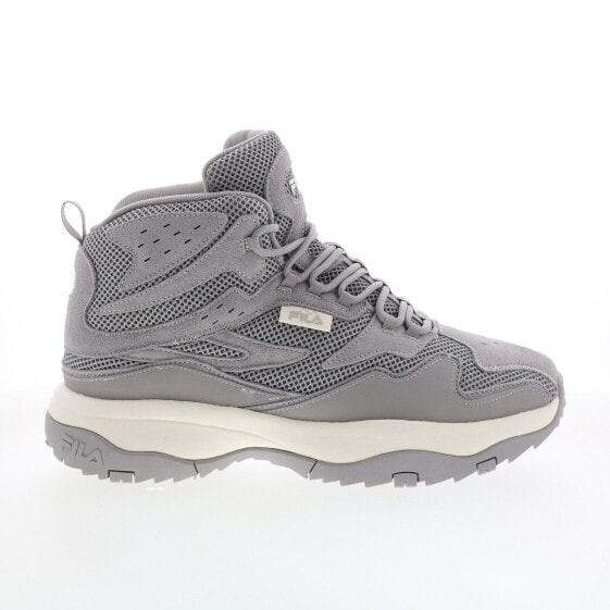 Fila Ranger Boot 1HM01844-063 Mens Gray Suede Lace Up Casual Dress Boots 12