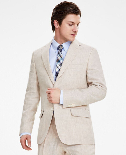 Men's Modern-Fit Linen Sport Coat