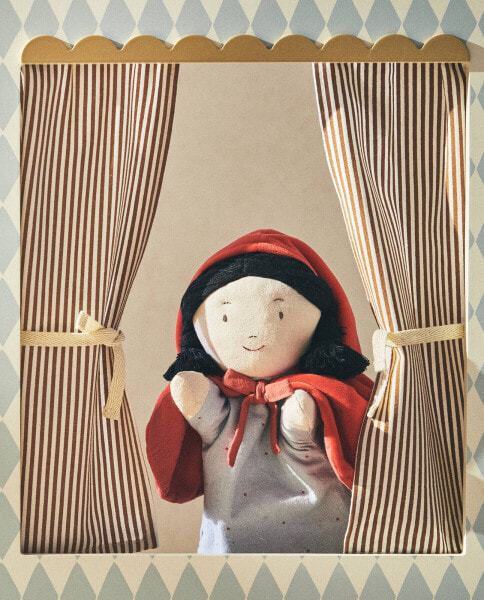 Children's little red riding hood puppet