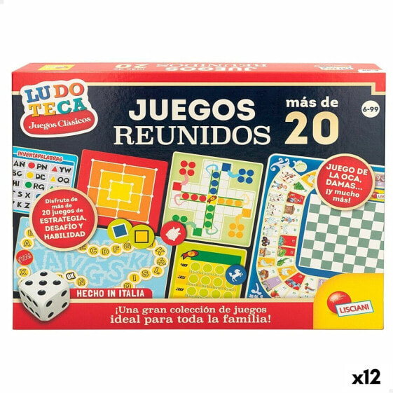 Игра настольная Lisciani Juegos reunidos ES 40 x 0,1 x 33 cm (12 штук)