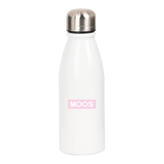 Бутылка с водой Moos Бабочки Белый 500 мл