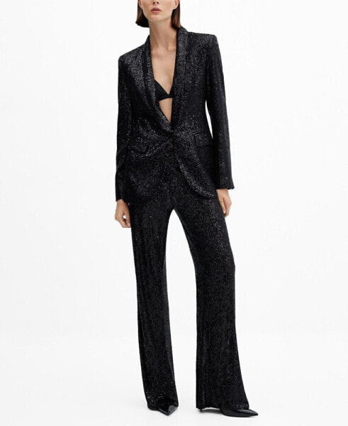 Women's Sequins Blazer