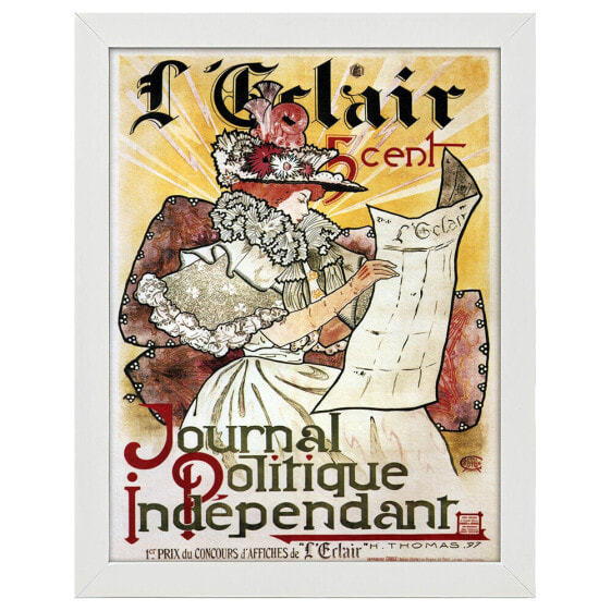 Bilderrahmen Poster L'Eclair