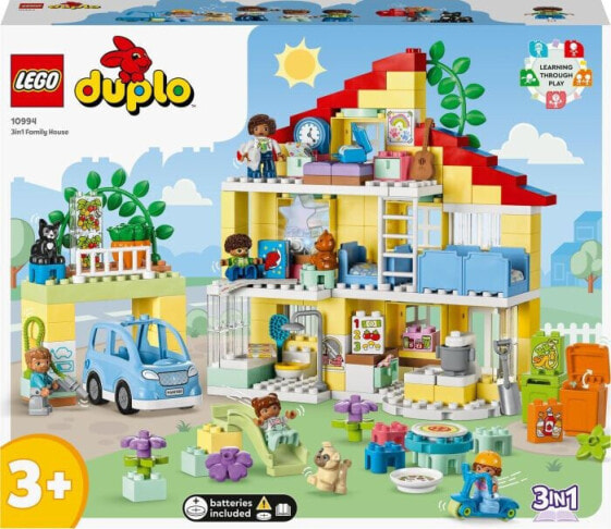 Детям LEGO Duplo 3-in-1 Family Home