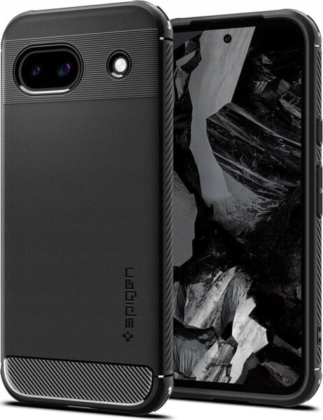 Spigen Spigen Rugged Armor, matte black - Google Pixel 8a