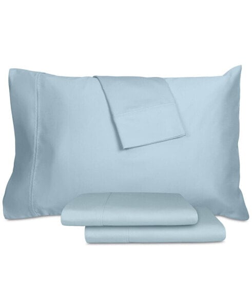 Percale Solid 4-Pc. Sheet Set, California King