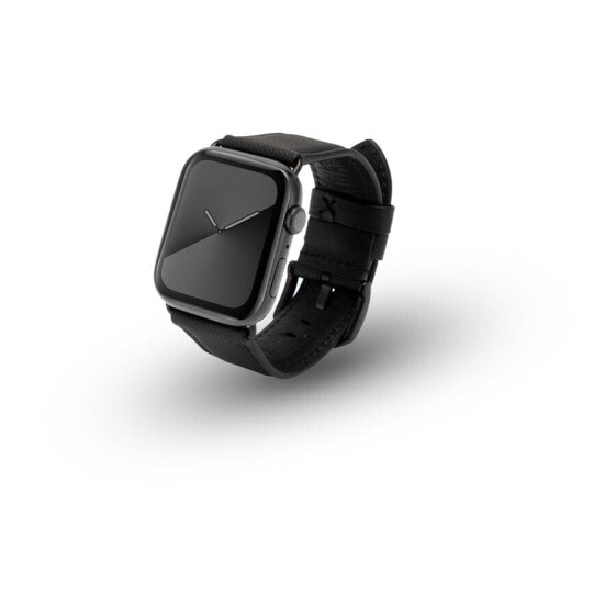 JT Berlin Watchband Wannsee| Apple Watch Ultra/42/44/45mm| schwarz - Edelstahl| M|