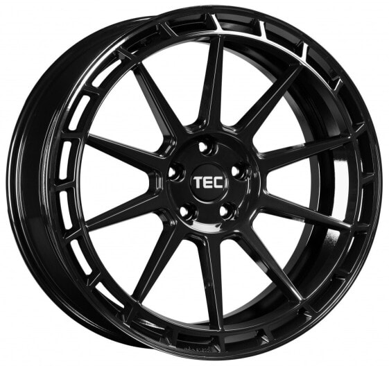 Колесный диск литой TEC Speedwheels GT8 black-glossy (rechts) 8.5x19 ET40 - LK5/114.3 ML72.5