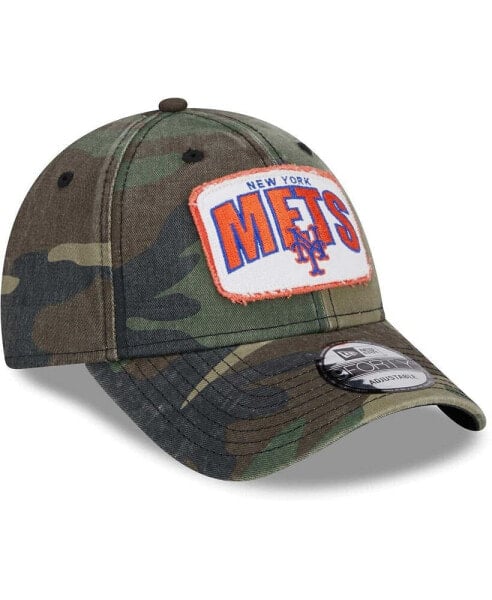 Men's Camo New York Mets Gameday 9forty Adjustable Hat