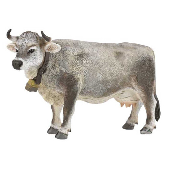Фигурка COLLECTA Gray Zyrolean Cow L Figure (Серия Графическая корова)