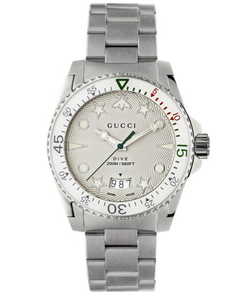 Часы GUCCI Dive Stainless Steel   40mm