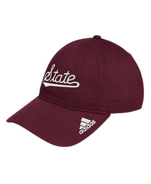 Men's Maroon Mississippi State Bulldogs Locker Room Logo Slouch Adjustable Hat