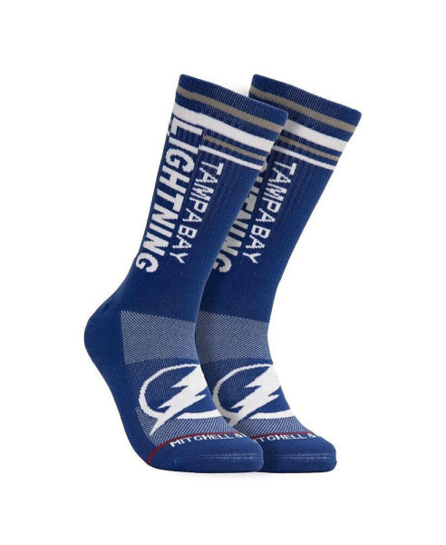 Men's Blue Tampa Bay Lightning Power Play Crew Socks