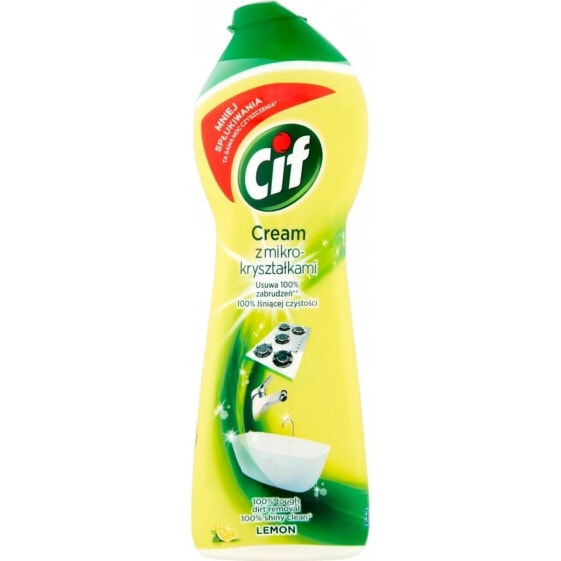 Очиститель поверхности Cif Cream 540 g Лимонный