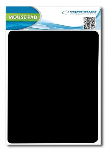 ESPERANZA EA145K - Black - Monochromatic - Gaming mouse pad