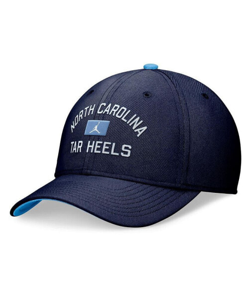 Men's Navy North Carolina Tar Heels Primetime Rise Swoosh Flex Hat