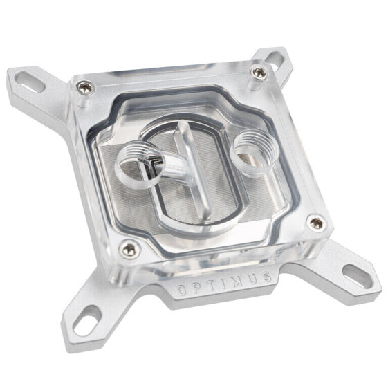 Optimus Foundation CPU-Block- Intel LGA 1700, silber / Nickel