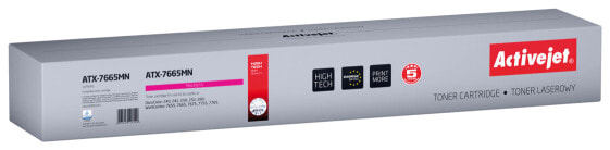 Activejet ATX-7665MN toner (replacement for Xerox 006R01451; Supreme; 34000 pages; magenta) - 34000 pages - Magenta - 1 pc(s)