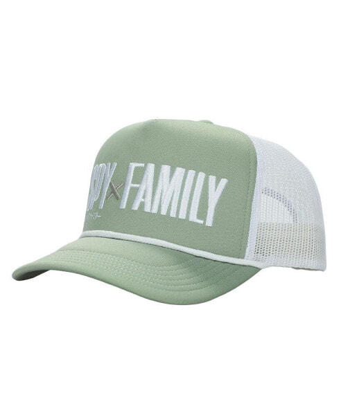 Городская кепка Spy X Family зеленого цвета со вспененным эффектом