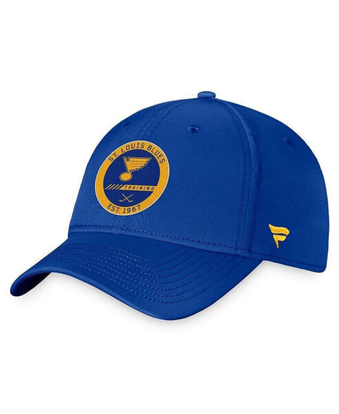 Men's Blue St. Louis Blues Authentic Pro Training Camp Flex Hat