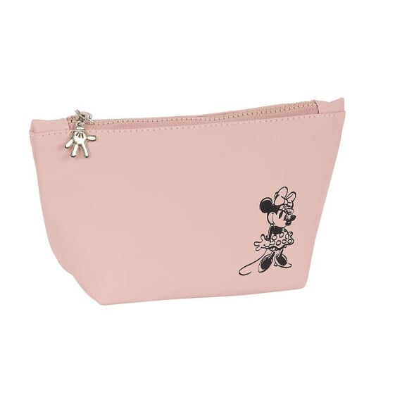 SAFTA Minnie Teen Misty Rose Wash Bag