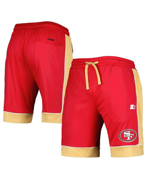 Men's Scarlet, Gold San Francisco 49ers Fan Favorite Fashion Shorts