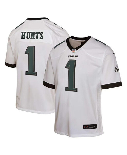 Nike Big Boys and Girls Jalen Hurts White Philadelphia Eagles Game Jersey