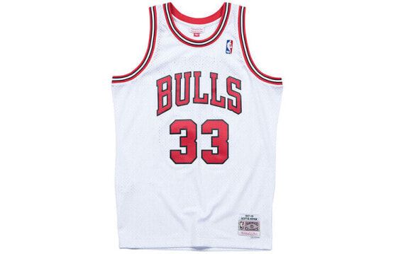 Баскетбольная жилетка Mitchell Ness NBA SW 1997-98 33 BA84SL-CBU-W-C8O