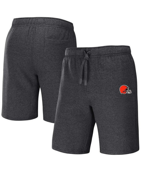 Men's NFL x Darius Rucker Collection by Heather Charcoal Cleveland Browns Logo Shorts
