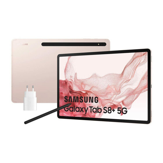 Планшет Samsung Galaxy Tab S8 Plus 5G Розовый 5G 12,4" 8 GB RAM 128 Гб