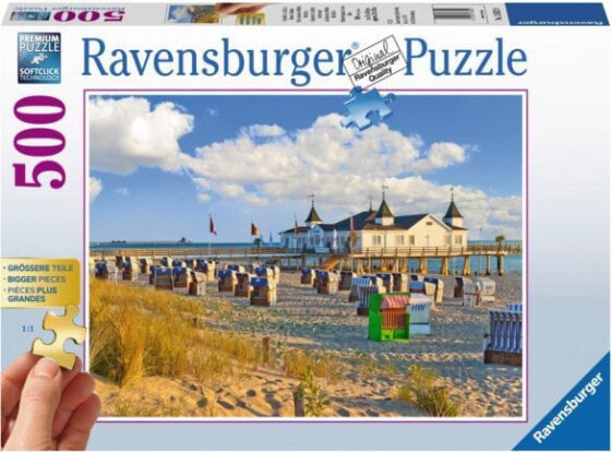 Развивающий пазл Ravensburger Пляж в Альбекке 500 элементов