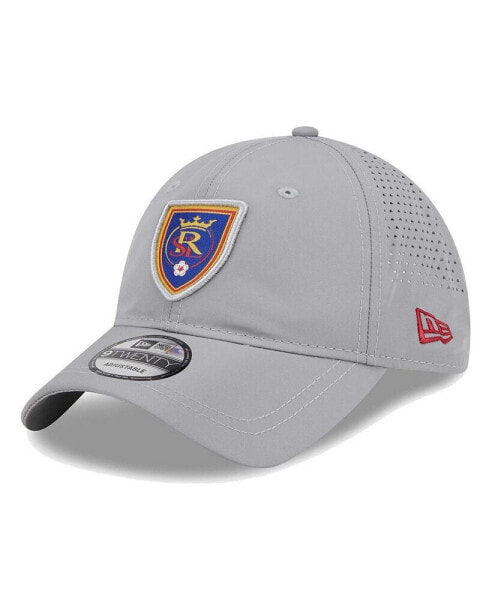 Men's Gray Real Salt Lake Active 9Twenty Adjustable Hat
