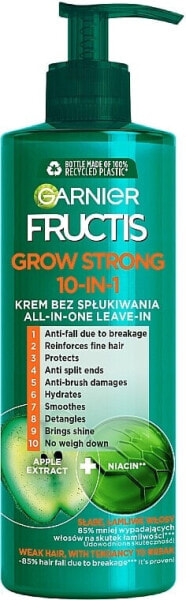 10in1 Stärkende Haarcreme gegen Haarausfall mit Apfelextrakt und Vitamin B3