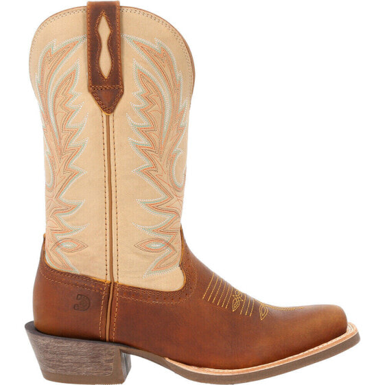 Durango Rebel Pro Square Toe Cowboy Mens Beige, Brown Casual Boots DDB0355