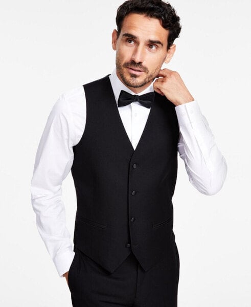 Men's Slim-Fit Stretch Tuxedo Vest, Created for Macy's