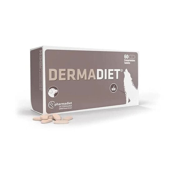 PHARMADIET Dermadiet Zn Dog Supplement 60 Units