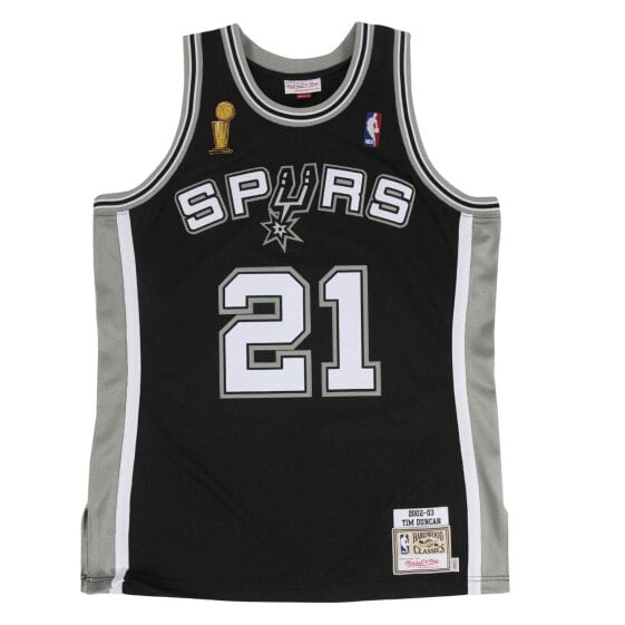 MITCHELL & NESS NBA AUTHENTIC JERSEY SAN ANTONIO SPURS 02 TIM DUNCAN