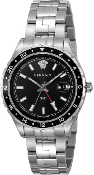Versace Herrenuhr Hellenyium GMT Swiss Made V1110 0017