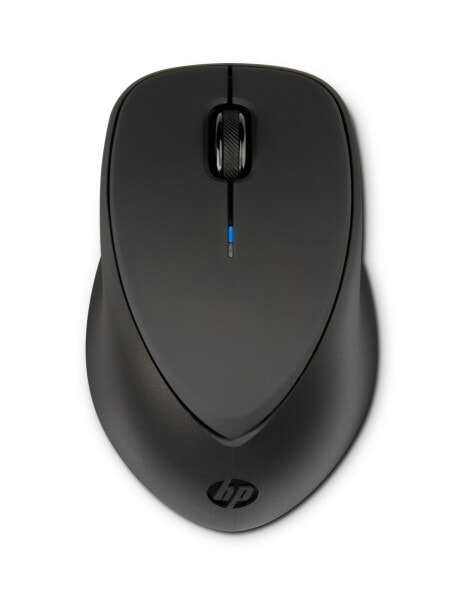 HP X4000b Bluetooth Mouse - Ambidextrous - Laser - Bluetooth - 1600 DPI - Black