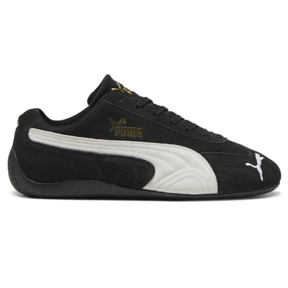 Puma Speedcat Og Lace Up Womens Black Sneakers Casual Shoes 40098601