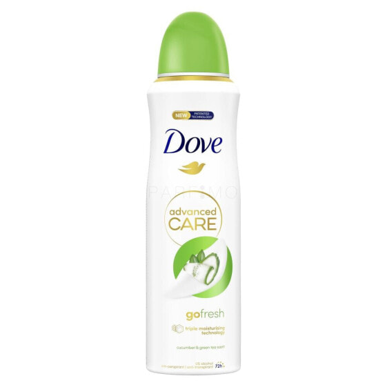 Dove Advanced Care Go Fresh Cucumber & Green Tea 72h 200 ml antiperspirant Deospray für Frauen