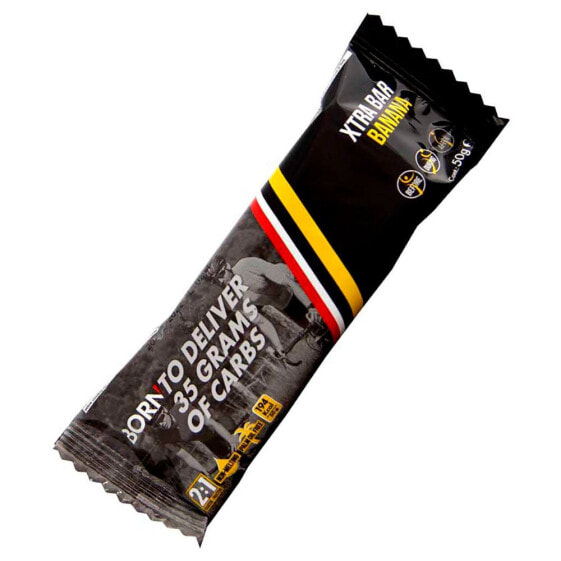 BORN X-Tra 50g 15 Units Banana Energy Bars Box