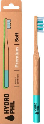 Zahnbürste Premium soft / natur & carribean sea, 1 St