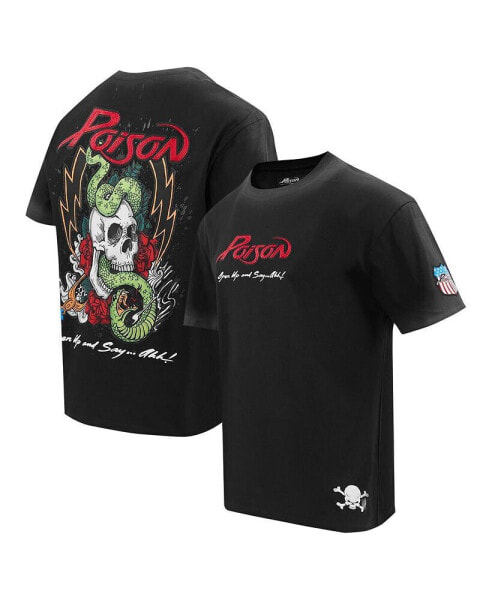 Men's Black Poison Open Up and Say Ahh T-Shirt