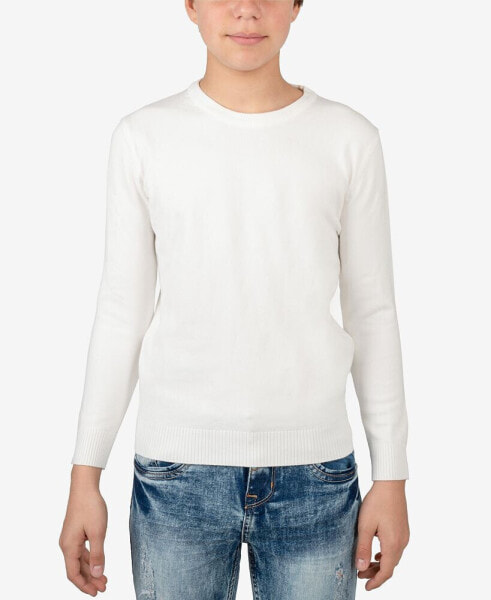 Boy's Basic Crew Neck Sweater