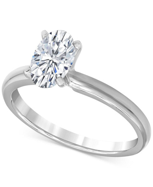Кольцо Macy's Diamond Oval-Cut Engagement