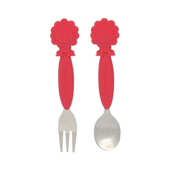 MARCUS AND MARCUS Lion Spoon And Fork