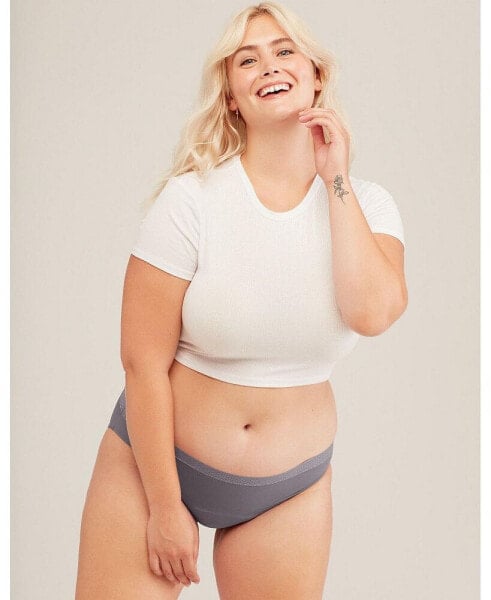 Katelin Women's Plus-Size Bikini Period-Proof Panty