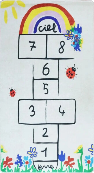 Kinderteppich Hopscotch