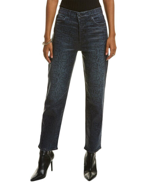Joe's Jeans The Honor High-Rise Indigo Slither Straight Ankle Jean Women's Blue